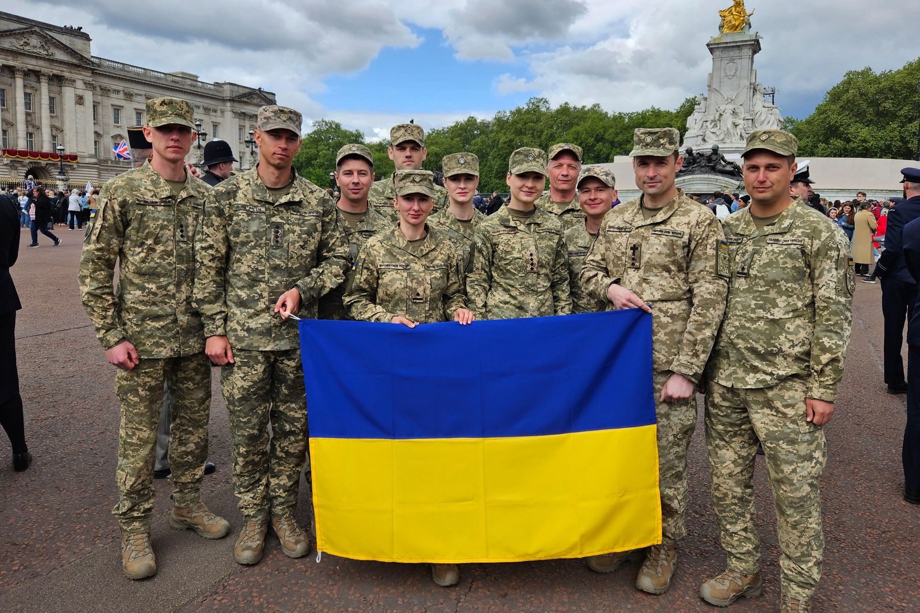 Військовий капелан УГКЦ представив Україну на параді до 80-річчя Дня Перемоги в Європі у Лондоні
