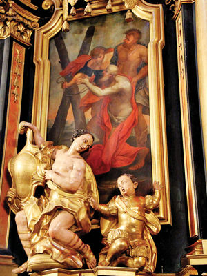 Ікона св. Андрія Первозванного у храмі Святого Андрія у Львові