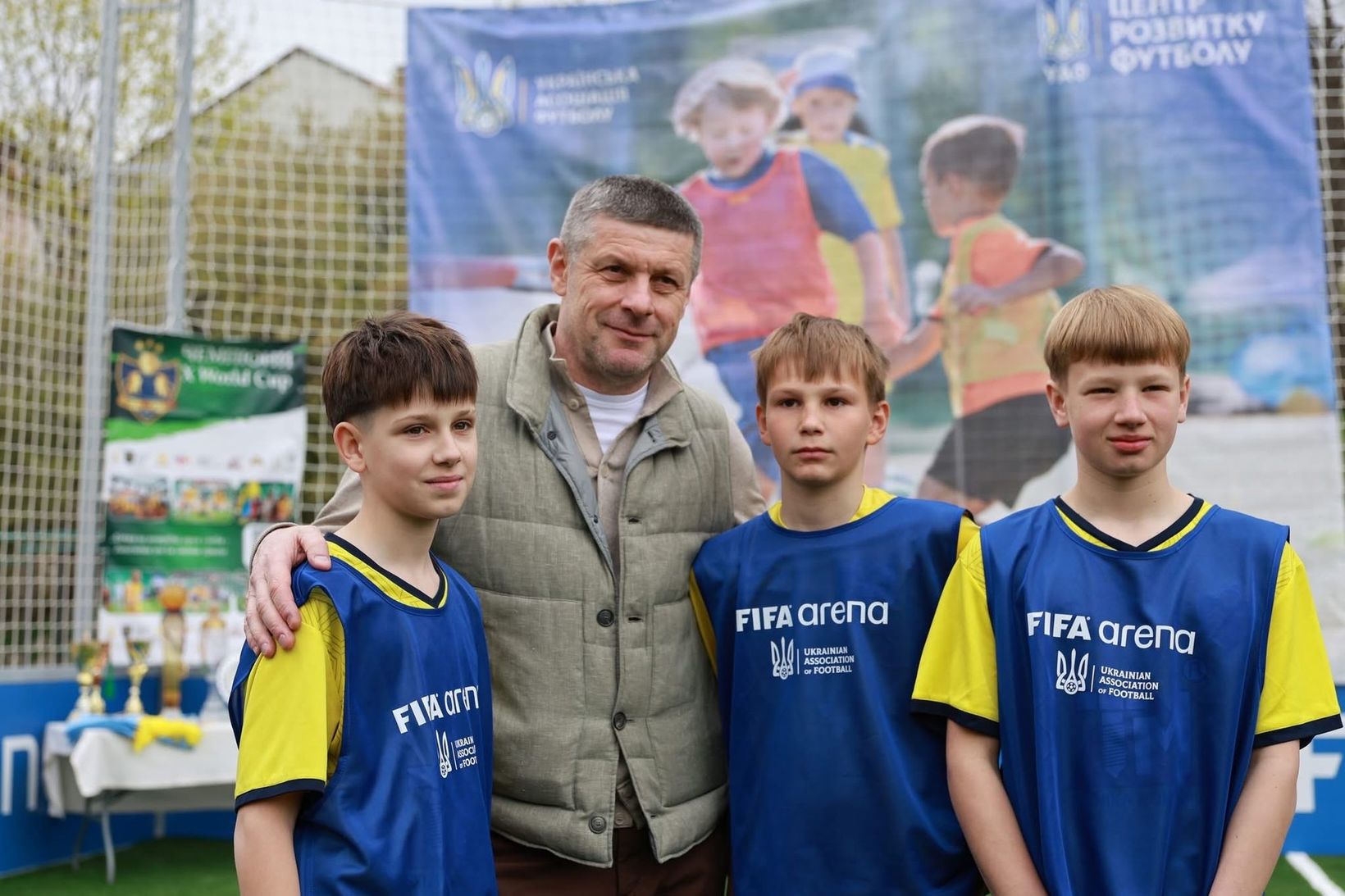 У Львові відкрили перший в&nbsp;Україні майданчик &laquo;FIFA Arena&raquo; для дітей Центру опіки сиріт