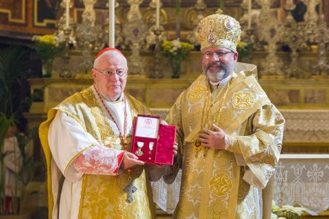 Слово кардинала Ґуалтьєро Бассетті з нагоди вручення йому Ордена митрополита Андрея Шептицького