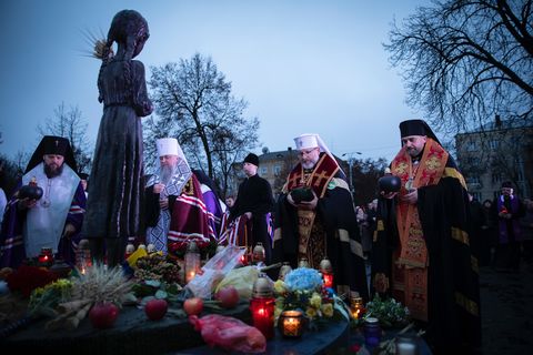 Блаженніший Святослав і митрополит Епіфаній звершили Панахиду за жертвами Голодомору