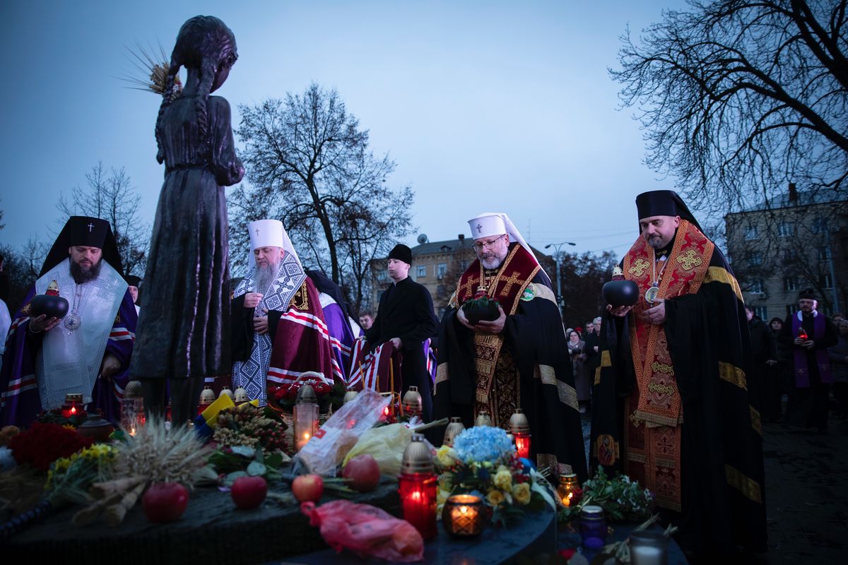 Sua Beatitudine Sviatoslav ha partecipato agli eventi commemorativi delle vittime dell’Holodomor