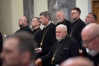 На початок Синоду владики помолилися до&nbsp;Святого Духа та&nbsp;склали синодальну присягу