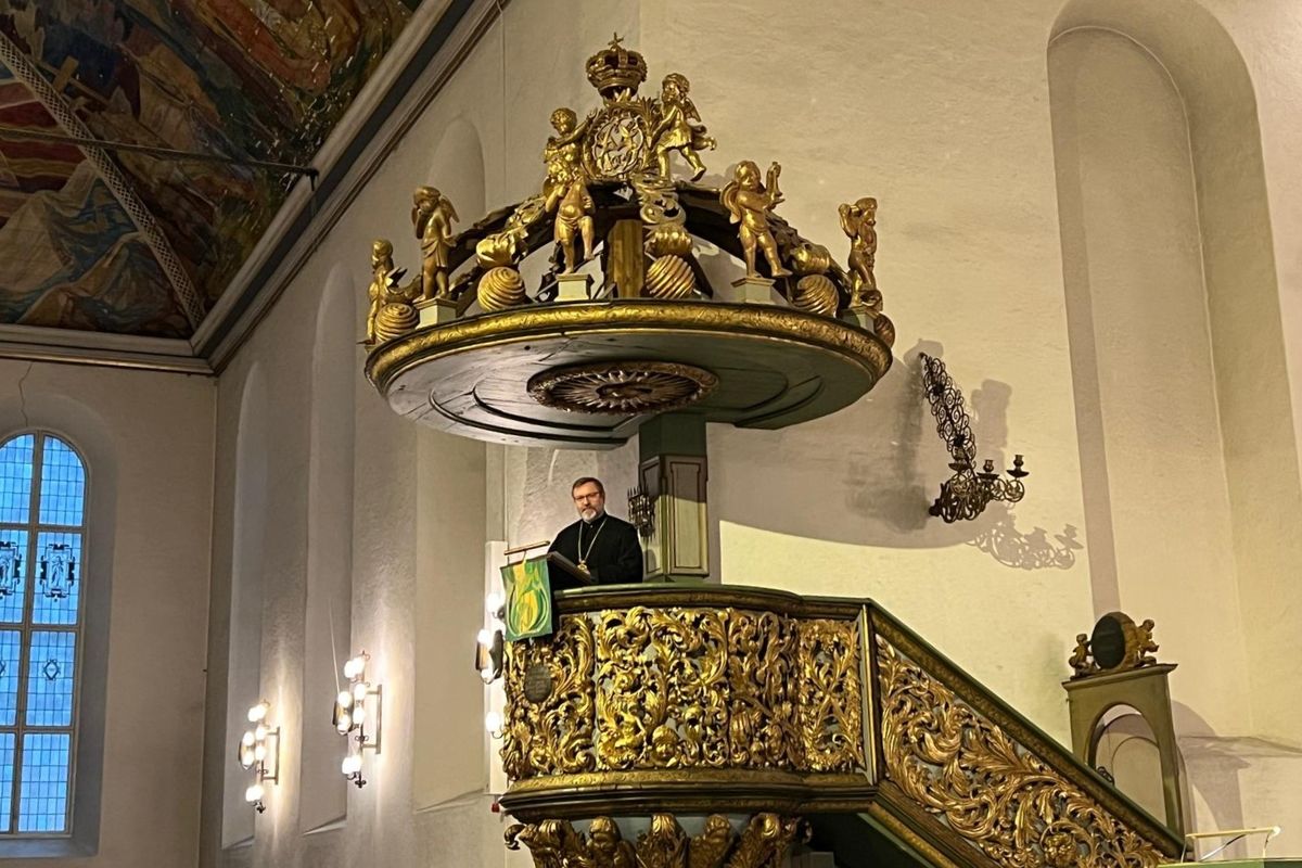 Проповідь Блаженнішого Святослава в Осло на екуменічній молитві за мир з релігійними лідерами України та Норвегії