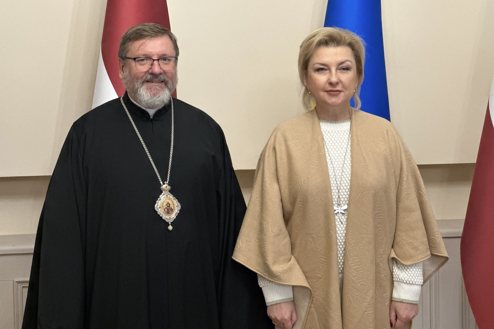 Глава УГКЦ відвідав посольство України в&nbsp;Латвії
