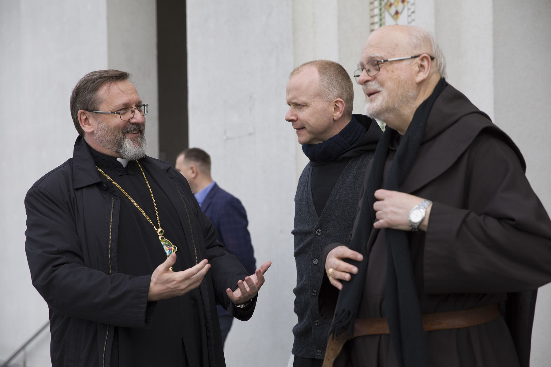 The delegation of the Scandinavian Bishops’ Conference arrives in Kyiv
