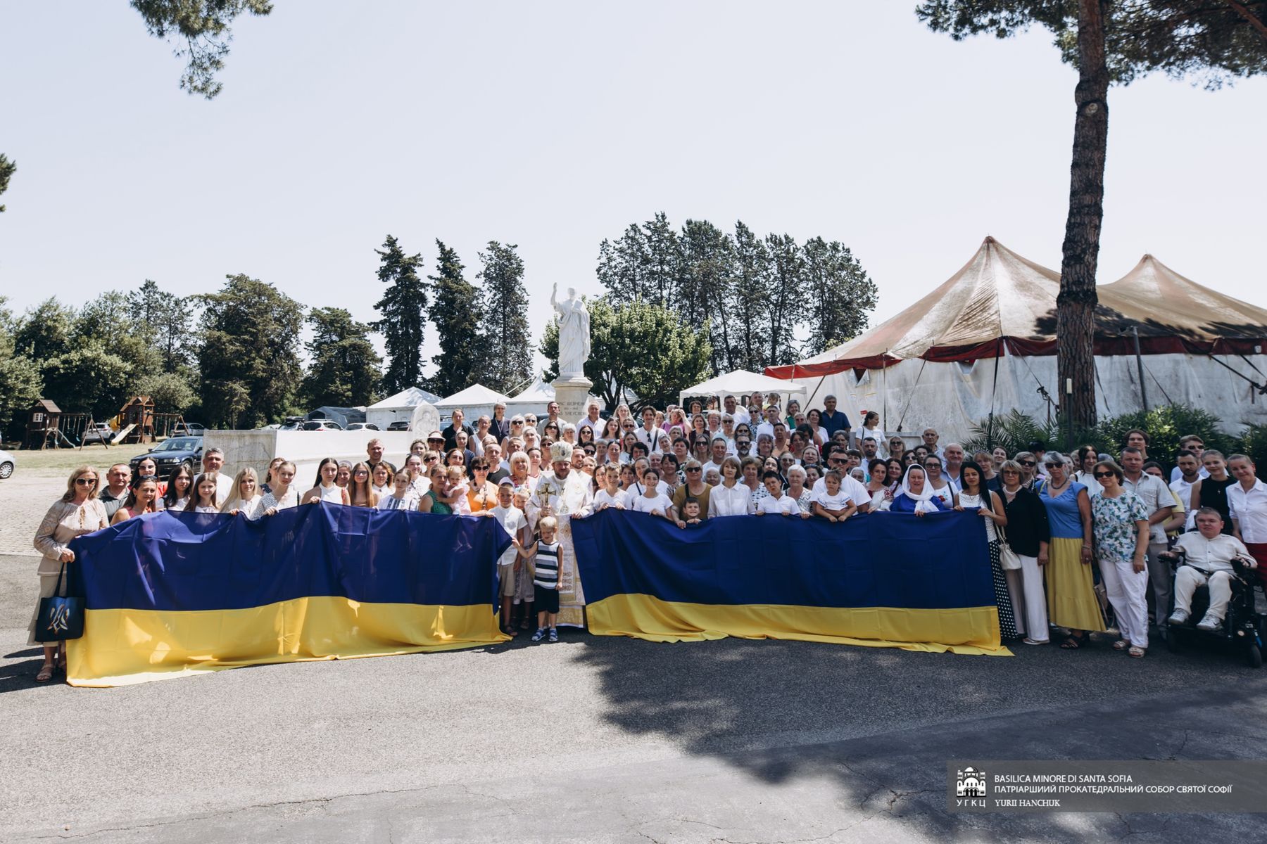 У День Конституції України кардинал Микола Бичок помолився в соборі Святої Софії в Римі