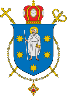 Coat of arms of the eparchy of Stryi