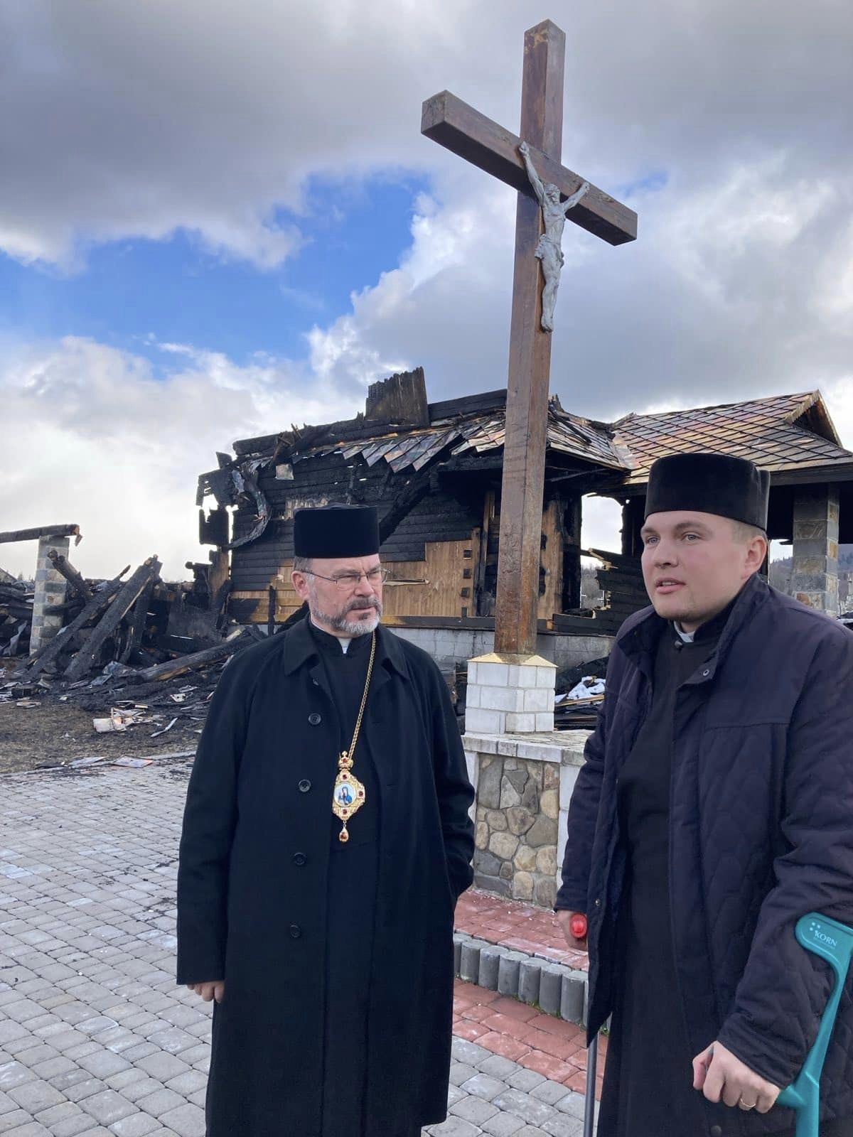 На Львівщині збирають кошти на відбудову згорілої дерев'яної церкви ХІХ століття_1