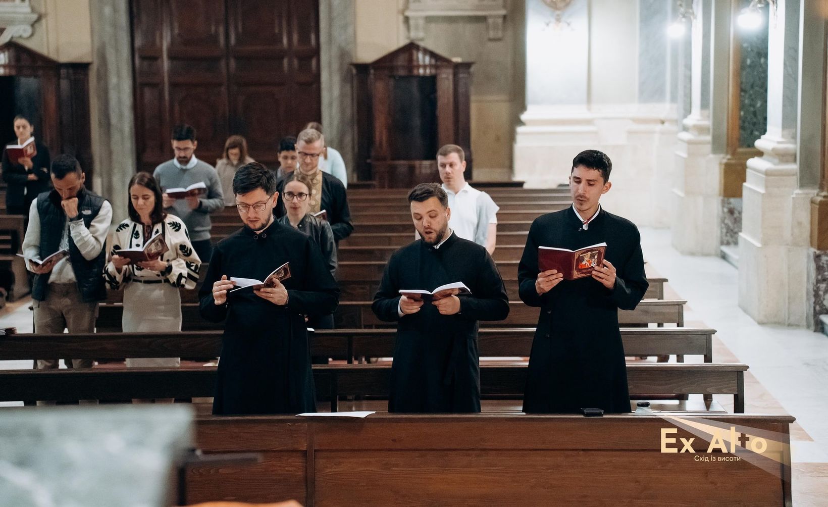 Українські студенти в&nbsp;Римі організували візантійську Літургію та&nbsp;благодійний збір для прифронтових регіонів