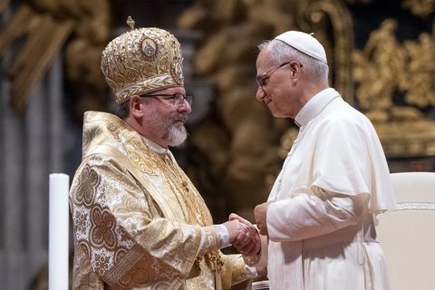 Sua Beatitudine Sviatoslav ha congratulato Papa Leone XIV per il suo 70 ° compleanno