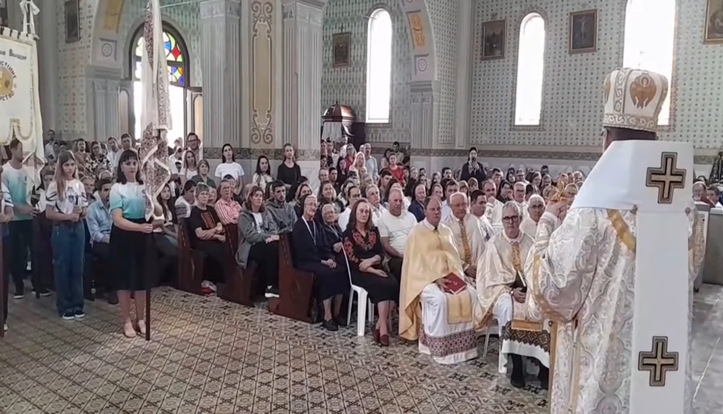 Глава УГКЦ: «Ми переживаємо унікальну історичну зустріч, у якій Україна і Бразилія обіймаються разом» Глава УГКЦ: «Ми переживаємо унікальну історичну зустріч, у якій Україна і Бразилія обіймаються разом»