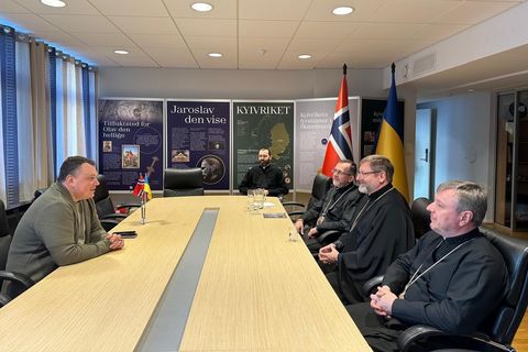 «Розуміємо важливість вашої місії», — посол України в Норвегії до Глави УГКЦ