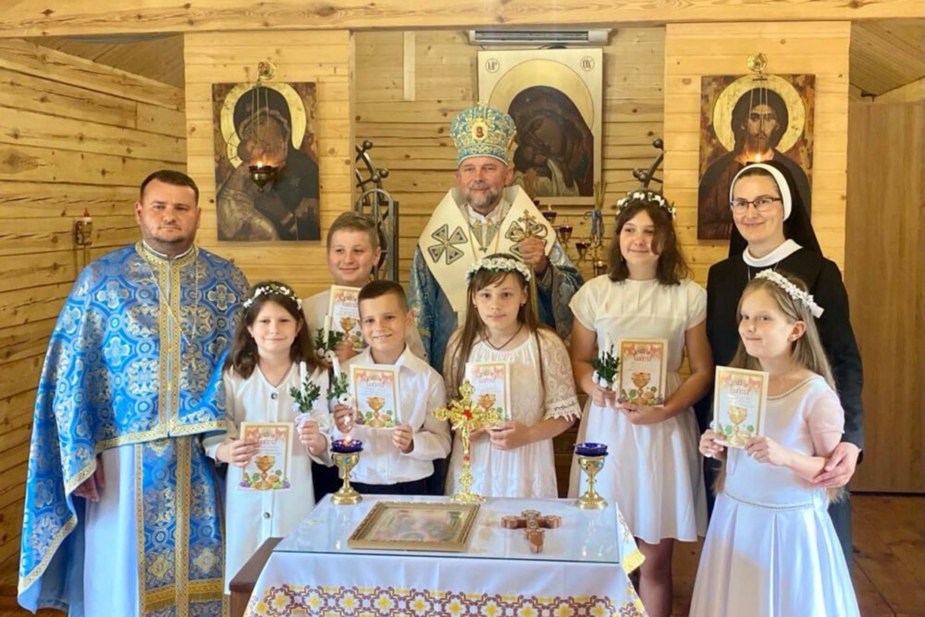 На Полтавщині парафія УГКЦ відзначила храмове свято та освячення офісу БФ «Карітас-Лубни»
