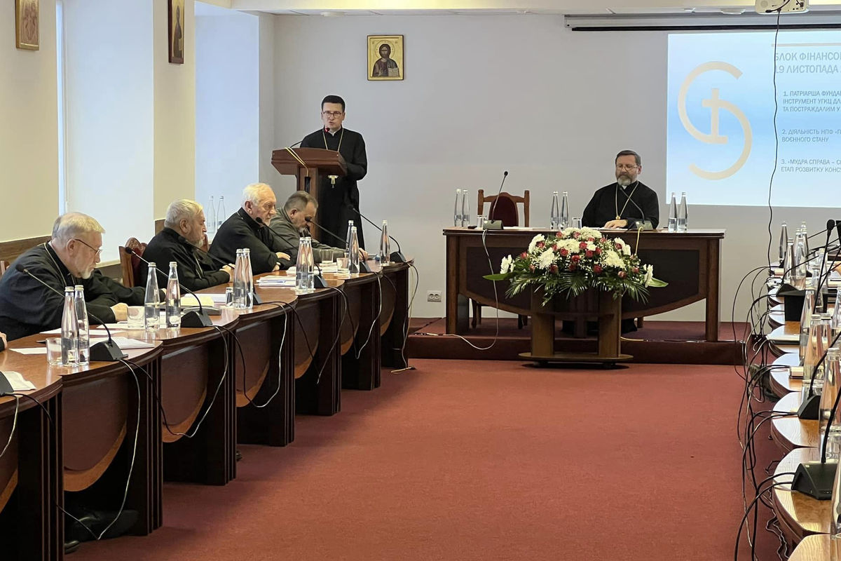 Patriarchal Economist presented the activities of the “Wise Cause” Foundation at the Synod of Bishops