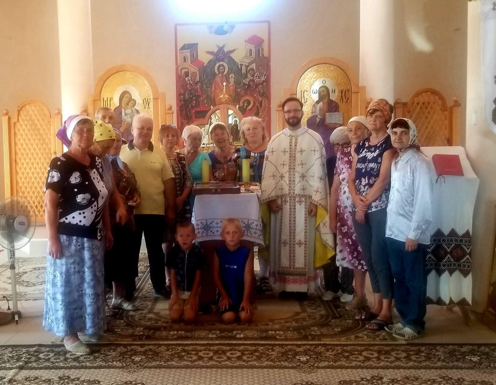 Празник у Федорівці, серпень 2022 року, фото: FB / Монастир Василіяни Херсон