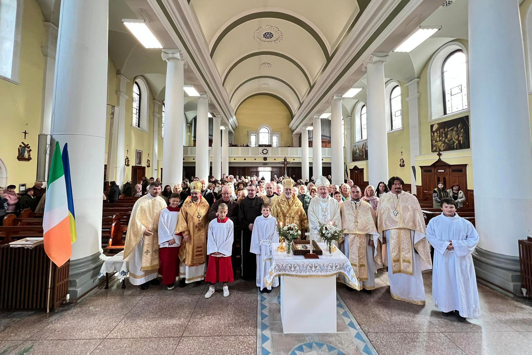 First Church for Ukrainian Catholic Community Consecrated in Ireland
