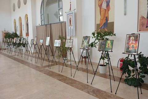 У Патріаршому соборі в Києві відкрилася виставка до 40-х роковин Чорнобильської катастрофи