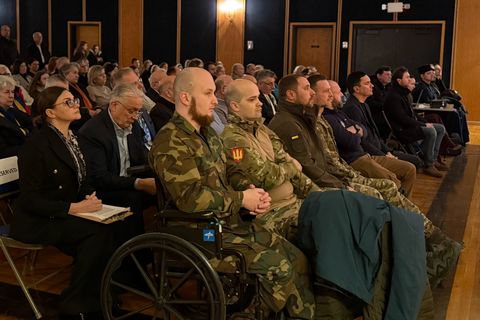 Clergy of the Ukrainian Catholic Archeparchy of Philadelphia Join Commemoration Marking Four Years of Russia’s Full-Scale War Against Ukraine