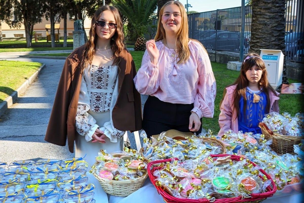 У Помпеях молодь зібрала 2000 євро на підтримку ЗСУ та «Живого телебачення»