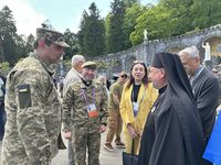 Українські військові здійснили паломництво до Люрду