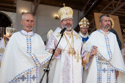 UGCC Priests Released from Captivity Participate in Pilgrimage to Zarvanytsia