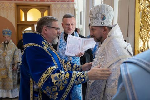 «Будьте єпископом невідступної Божої любові», — Глава УГКЦ на хіротонії владики Терентія Цапчука