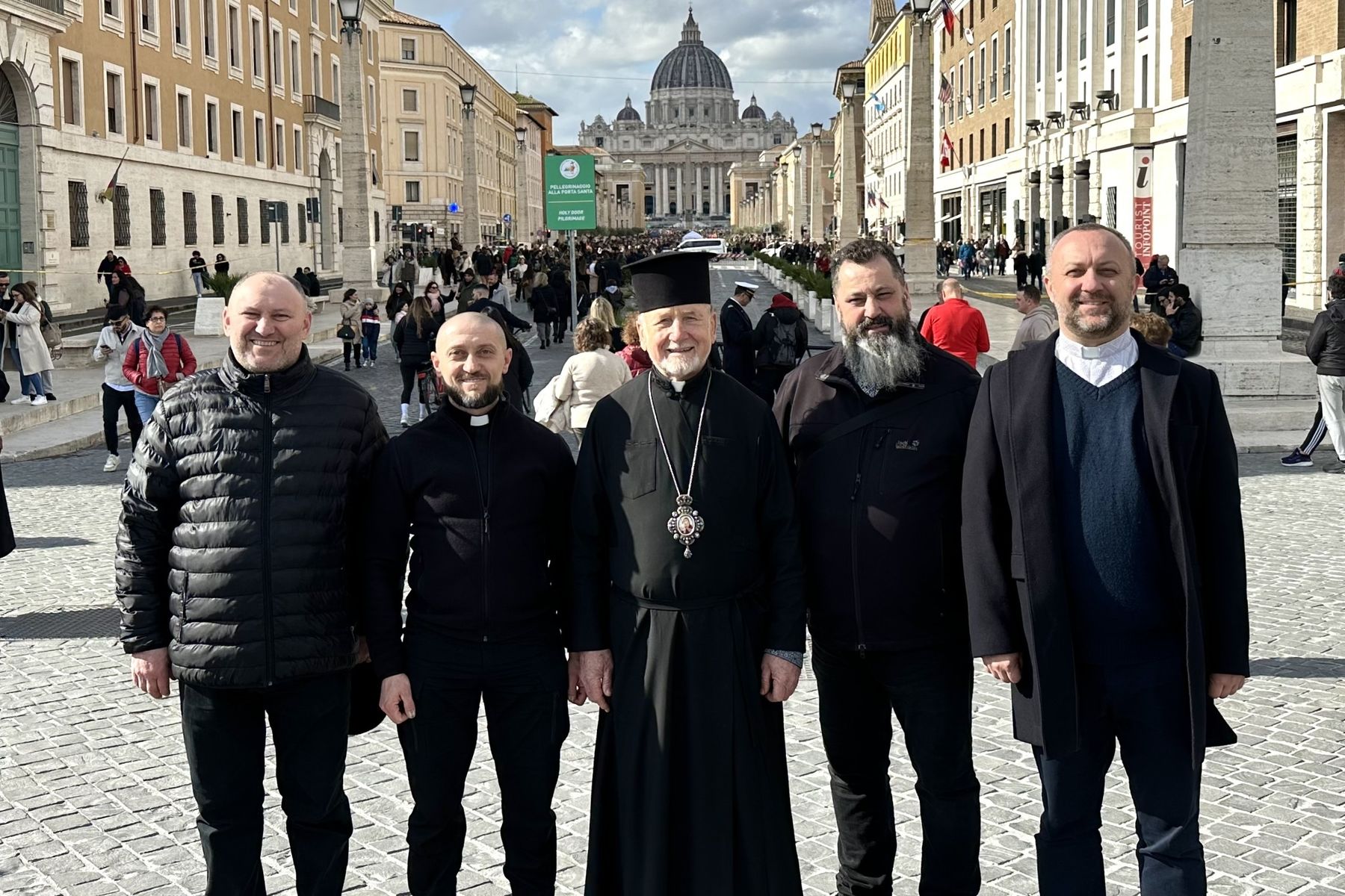 In the Vatican, Ukrainian Military Chaplains Take Part in the International Anniversary of Armed Forces and Security Services