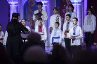 &laquo;Справжнє Різдво&nbsp;&mdash; це&nbsp;розділене Різдво&raquo;: У&nbsp;Патріаршому соборі відбулася ювілейна &laquo;Просфора з&nbsp;Патріархом&raquo;