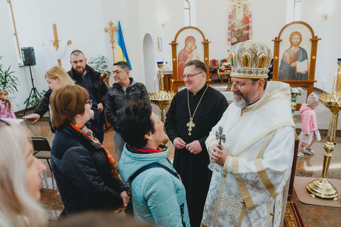 His Beatitude Sviatoslav visits Kropyvnytskyi