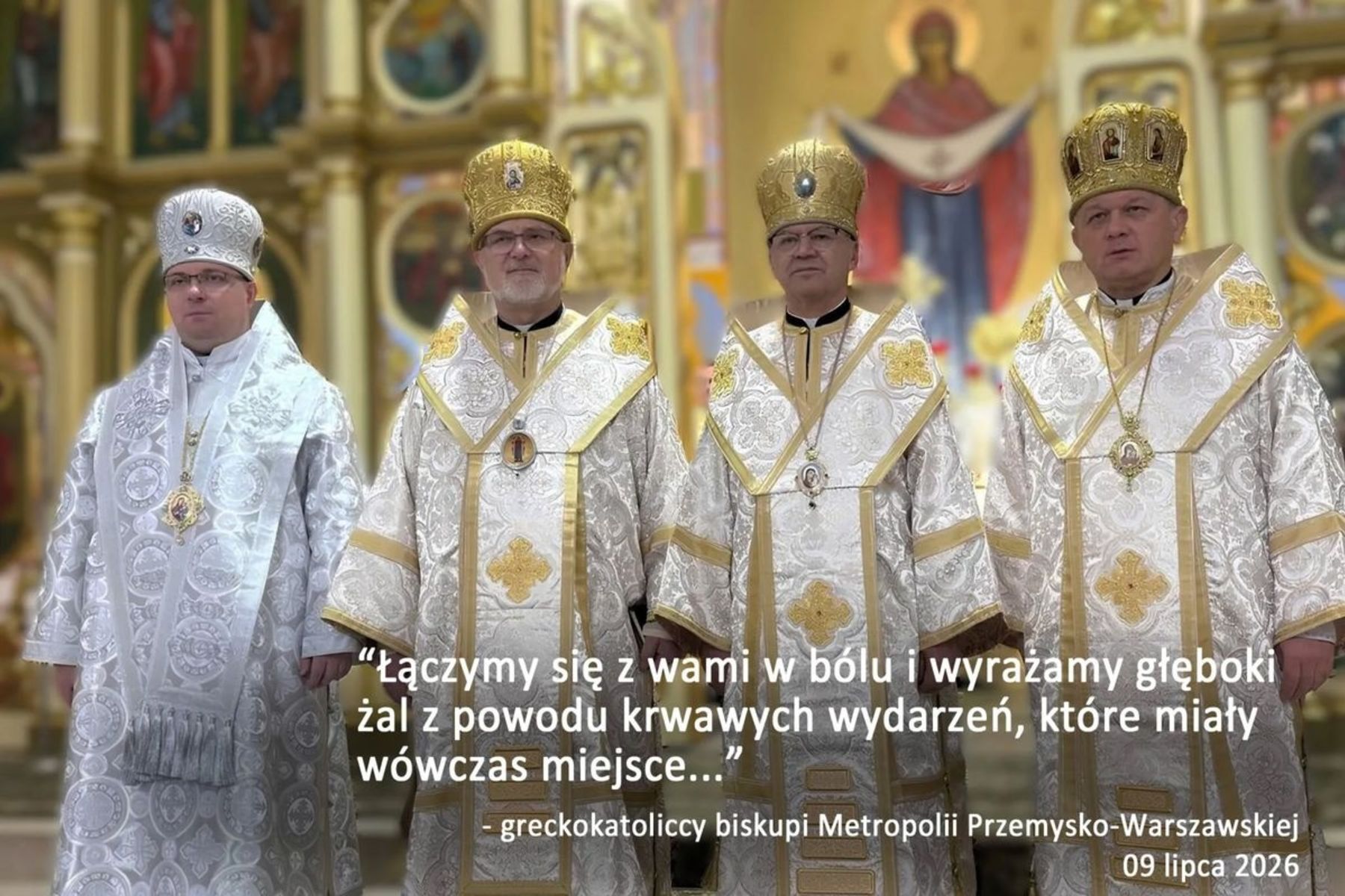 Єпископи УГКЦ до&nbsp;польського народу: Просимо про молитву за&nbsp;тривале примирення між нашими народами