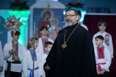 «Справжнє Різдво — це розділене Різдво»: У Патріаршому соборі відбулася ювілейна «Просфора з Патріархом»