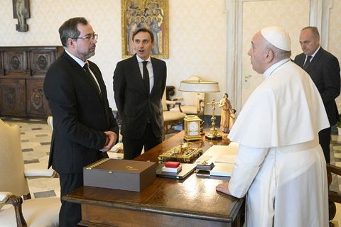 Папа Франциск прийняв у Ватикані Посла України Андрія Юраша