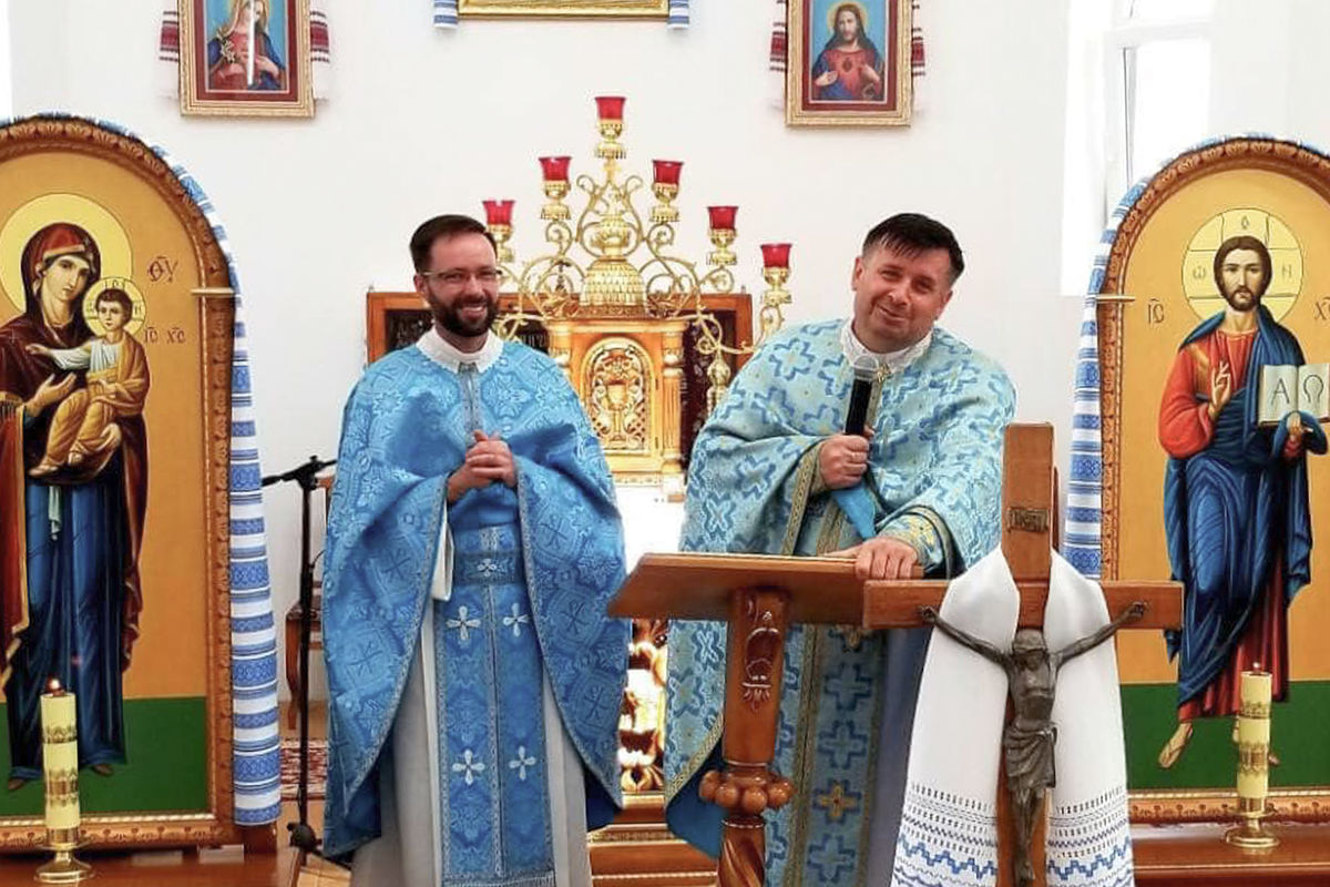 A parish feast day celebrated in the temporarily occupied Zmiyivka