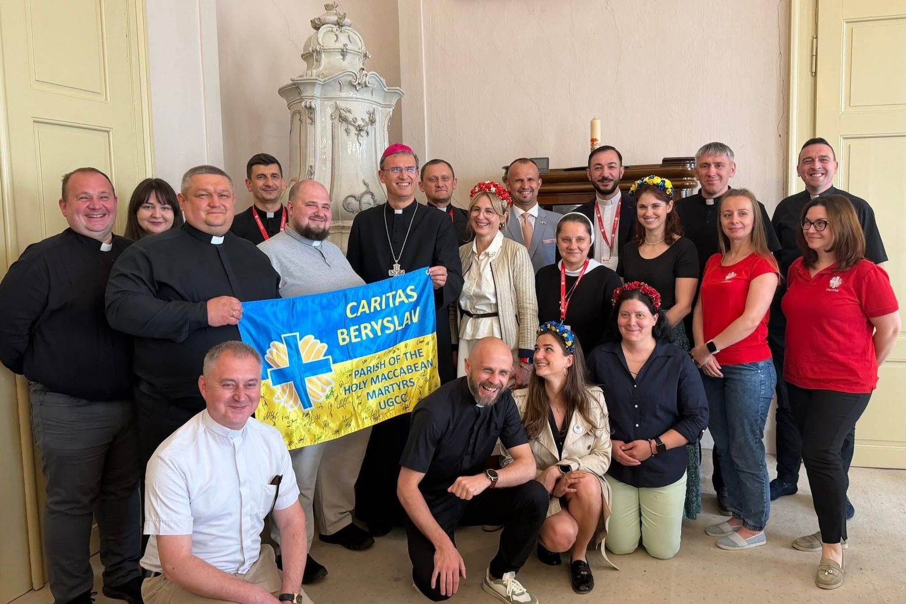 Словацькі єпископи висловили солідарність з&nbsp;Україною під час зустрічі з&nbsp;делегацією Карітас 
