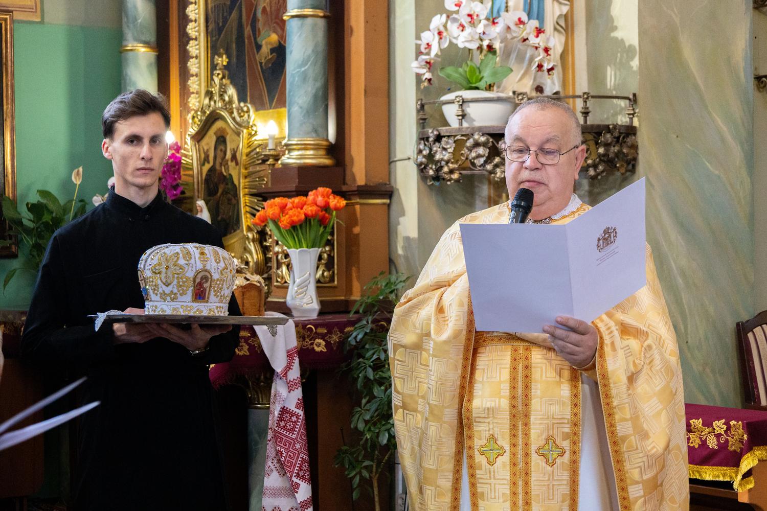 Глава УГКЦ іменував отця Михайла Сушка митрофорним протоієреєм Глава УГКЦ іменував отця Михайла Сушка митрофорним протоієреєм