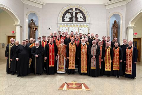 Відбулися щорічні реколекції для духовенства Стемфордської єпархії УГКЦ