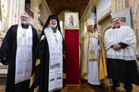 У Великій Британії благословили українську ікону для британських військових