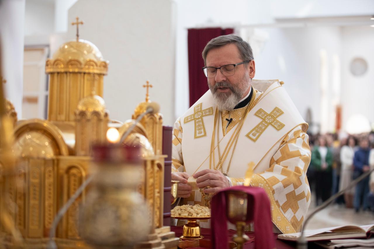 &laquo;Немає іншого Спасителя, як&nbsp;тільки Ісус Христос. У&nbsp;ньому&nbsp;&mdash; твоє життя і&nbsp;Воскресіння&raquo;,&nbsp;&mdash; Глава УГКЦ у&nbsp;Вербну неділю