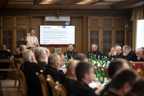 “The Global Church Needs a Global University”: UCU Rector Addresses UGCC Synod of Bishops