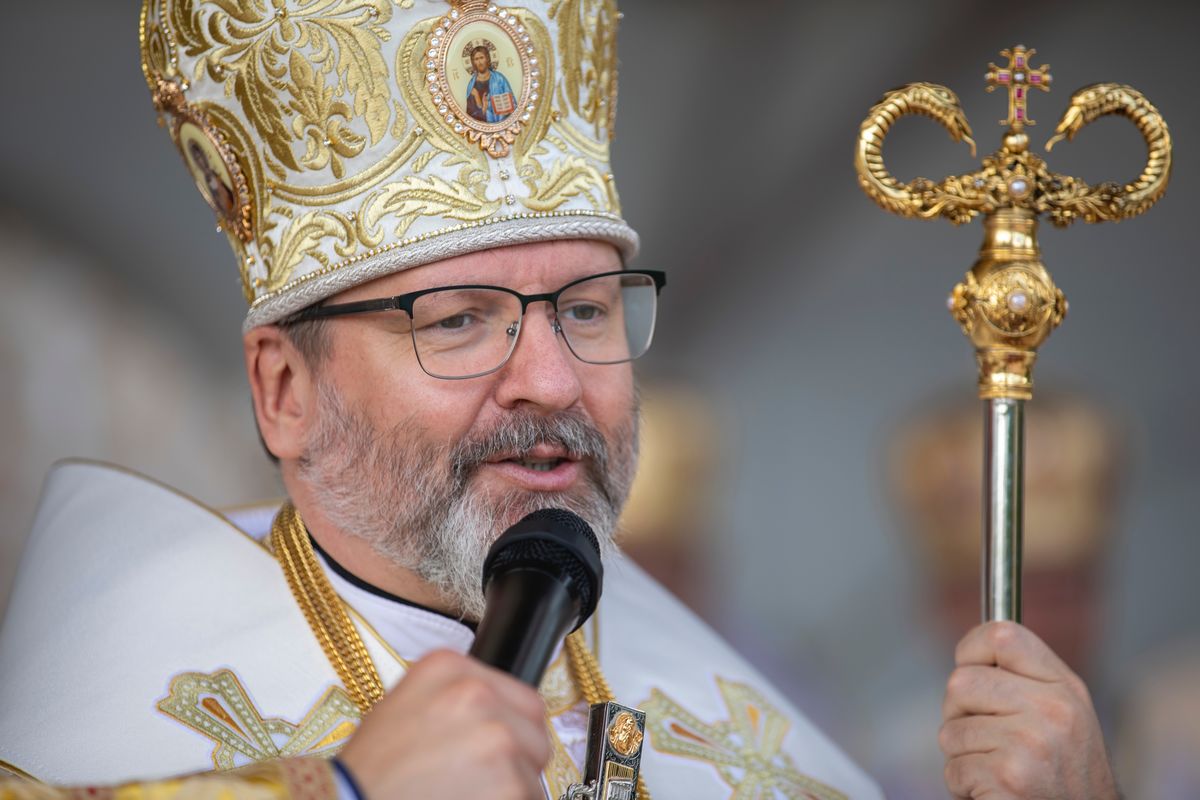 «Ми сьогодні живі — і це знак невидимого захисту архистратига Михаїла над Україною», — Блаженніший Святослав