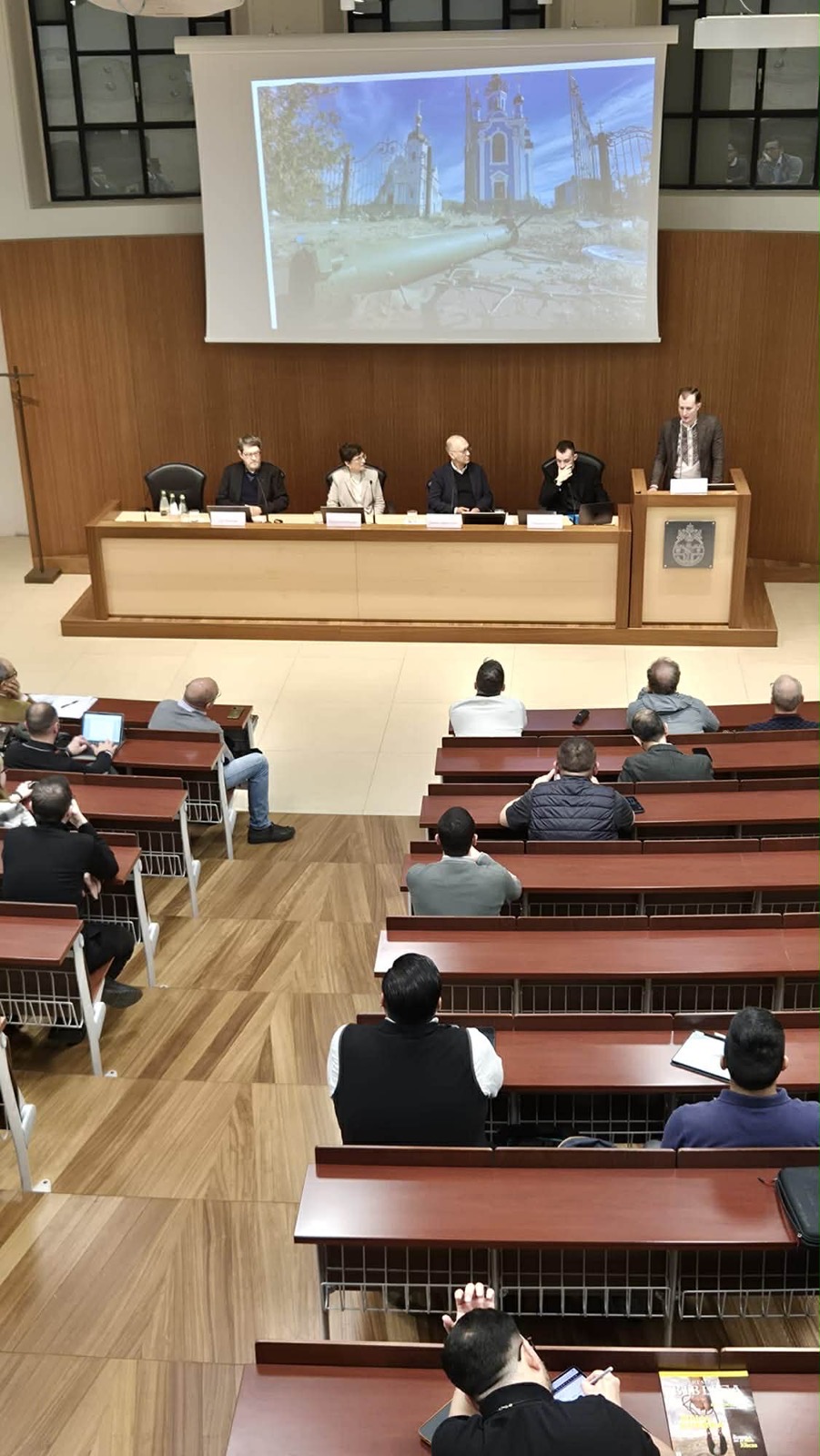 У Папському Григоріанському університеті представили свідчення про війну в&nbsp;Україні