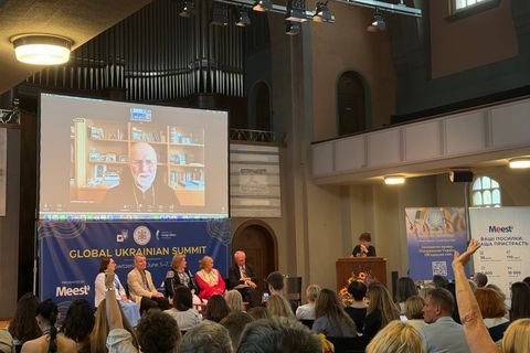 Archbishop Borys Gudziak Participated in the Global Ukrainian Summit