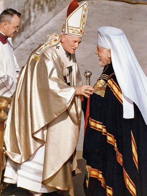 Meeting with John Paul II