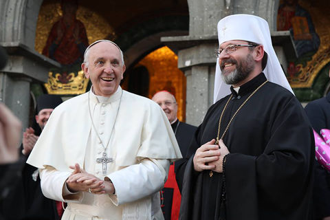 The Head of the UGCC congratulates Pope Francis on the 10th anniversary of his pontificate