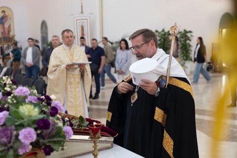 «Христос не тільки поруч, Він — попереду», — Глава УГКЦ у неділю по Воздвиженні