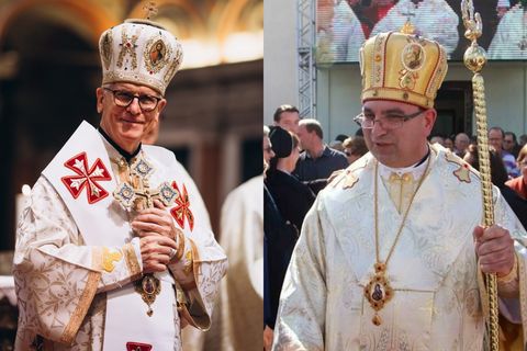 Глава УГКЦ привітав єпископів Діонісія Ляховича та Мирона Мазура з 20-річчям архиєрейської хіротонії