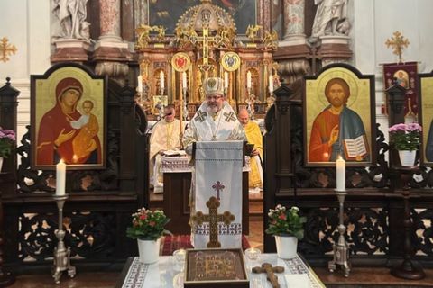 Проповідь Блаженнішого Святослава у церкві Святого Марка для української громади Зальцбурга (Австрія)