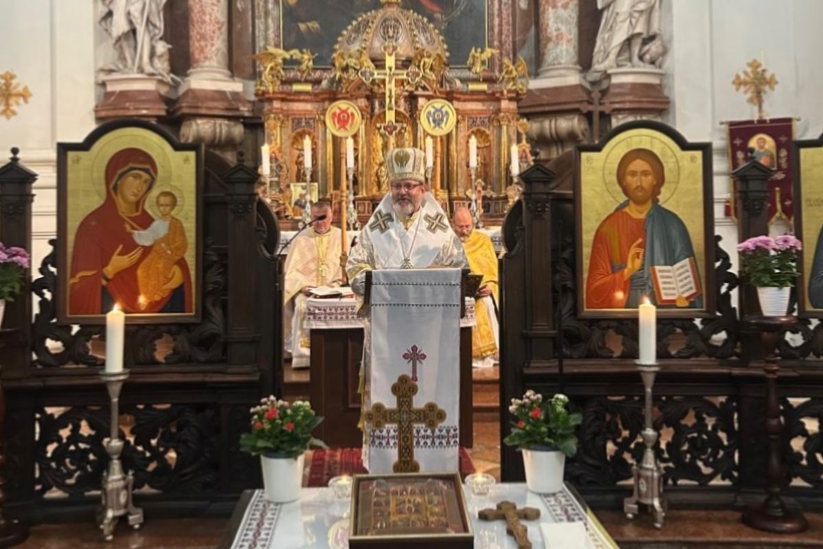 Проповідь Блаженнішого Святослава у церкві Святого Марка для української громади Зальцбурга (Австрія)