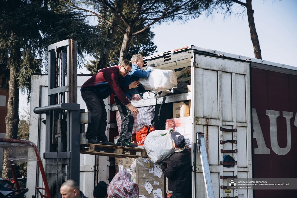 145-та вантажівка гуманітарної допомоги вирушила з Рима до України